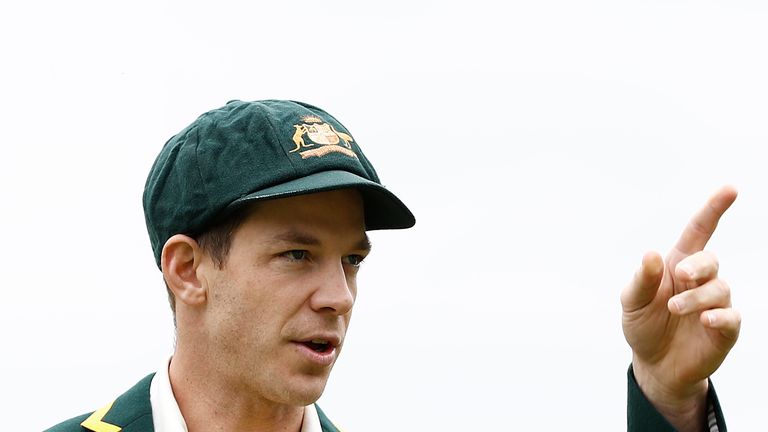 Tim Paine, Australia captain, Edgbaston ahead of the 2019 Ashes series