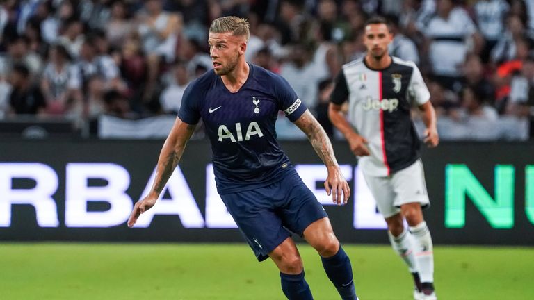 Toby Alderweireld captained Tottenham in their friendly against Juventus