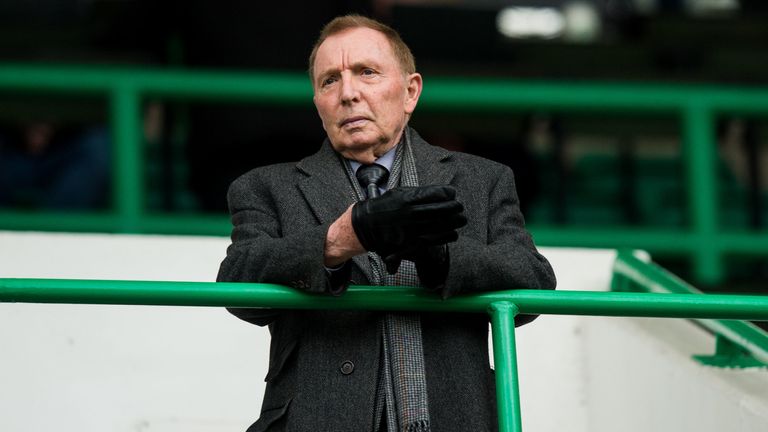 Former Hibernian owner Sir Tom Farmer