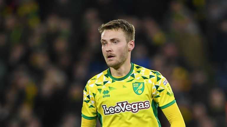Norwich City's Tom Trybull during the Sky Bet Championship match at Carrow Road, Norwich.