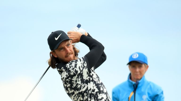 Fleetwood fired a second-round 67 at Portrush