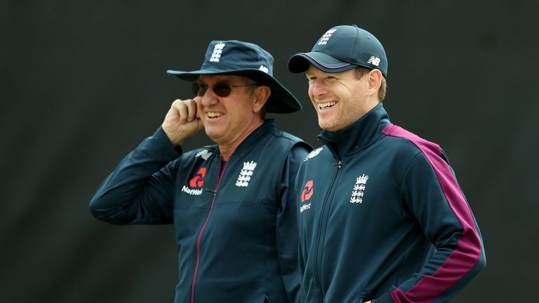 Trevor Bayliss and Eoin Morgan