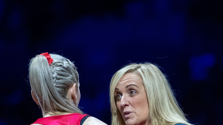 Tracey Neville and England face New Zealand on SAturday in the Netball World Cup semi-final