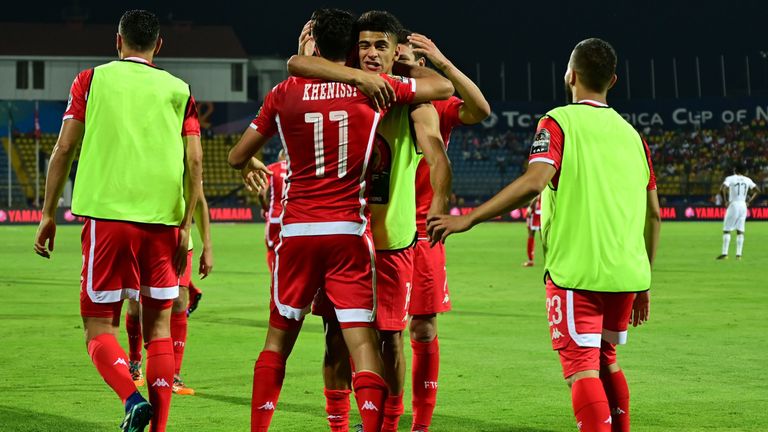 Tunisia came through the drama of a penalty shootout to secure the final quarter-final spot at the Africa Cup of Nations