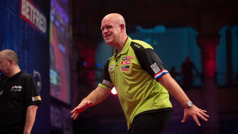 Van Gerwen has only claimed the solitary win in his previous two appearances at the Winter Gardens