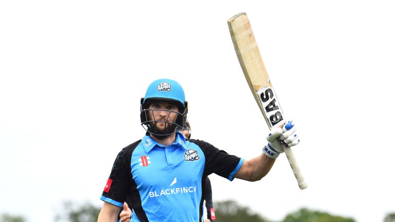 Wayne Parnell had scored just 19 runs in his first three matches for Worcestershire Rapid in the Blast this season
