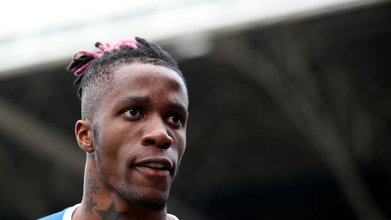 Could Arsenal and Everton be set for a bidding war for Crystal Palace's Wilfried Zaha?