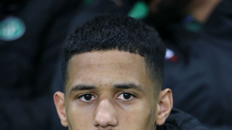 William Saliba made 19 appearances for St Etienne last season