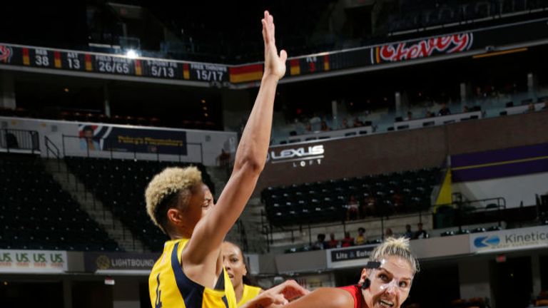 Washington Mystics v Indiana Fever in the WNBA