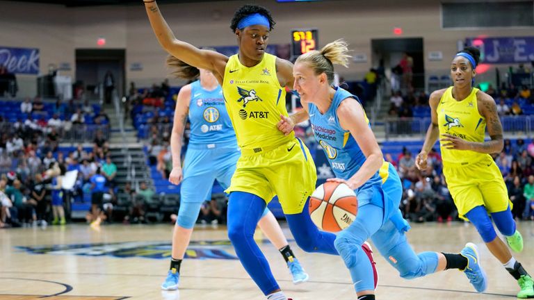 SKY V WINGS WNBA