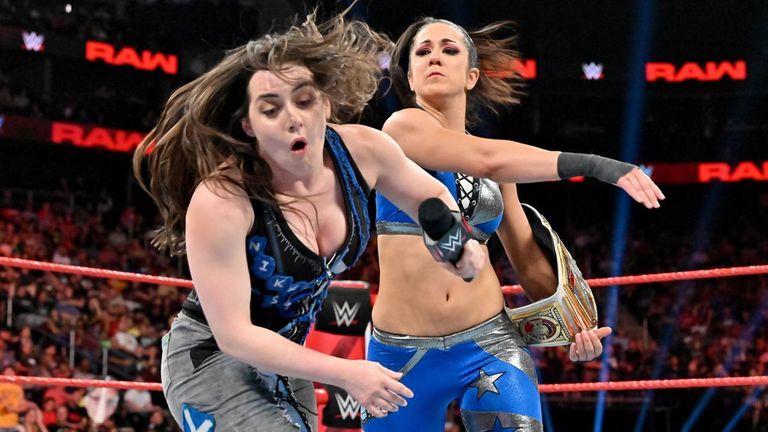 Bayley wasn't impressed with Nikki Cross' stipulation for Extreme Rules
