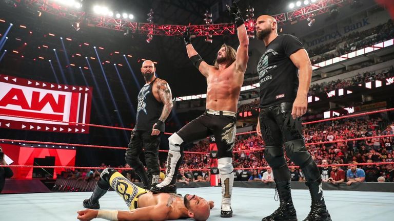 AJ Styles turns on Ricochet and reformed The Club