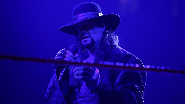 The Undertaker confronted Shane McMahon and Drew McIntyre