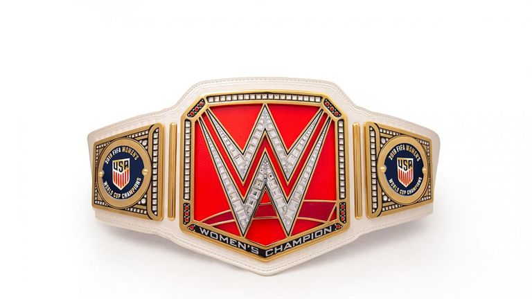 WWE will send a commemorative title belt to the history-making USA Women's team