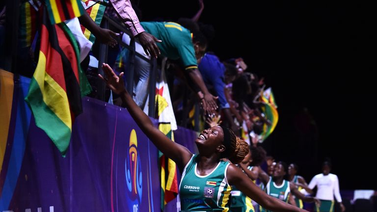 Zimbabwe made quite an entrance at the Netball World Cup