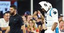 Panthers' Newton exits with foot injury