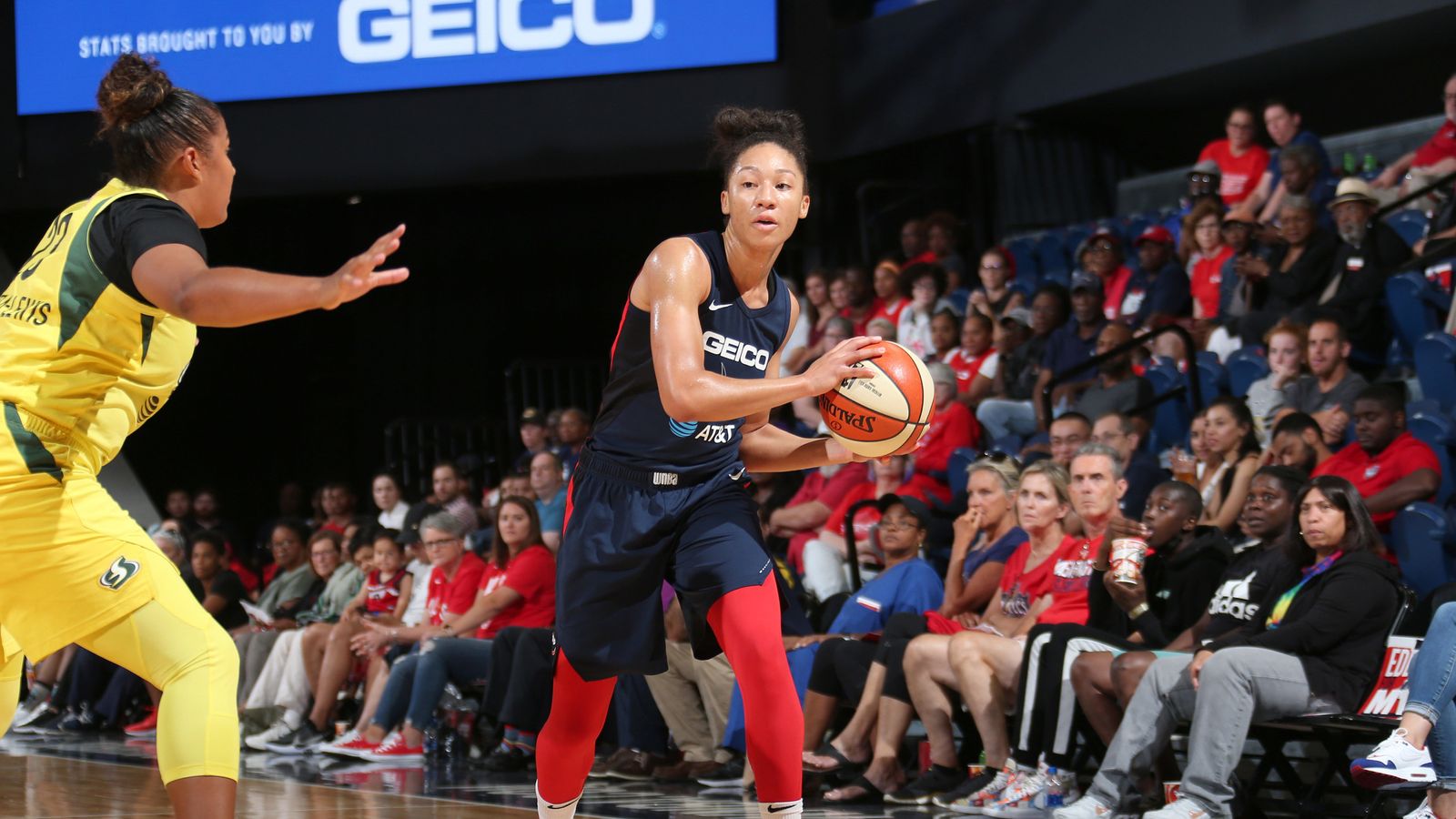 WNBA League leaders Washington Mystics trounce Seattle Storm NBA