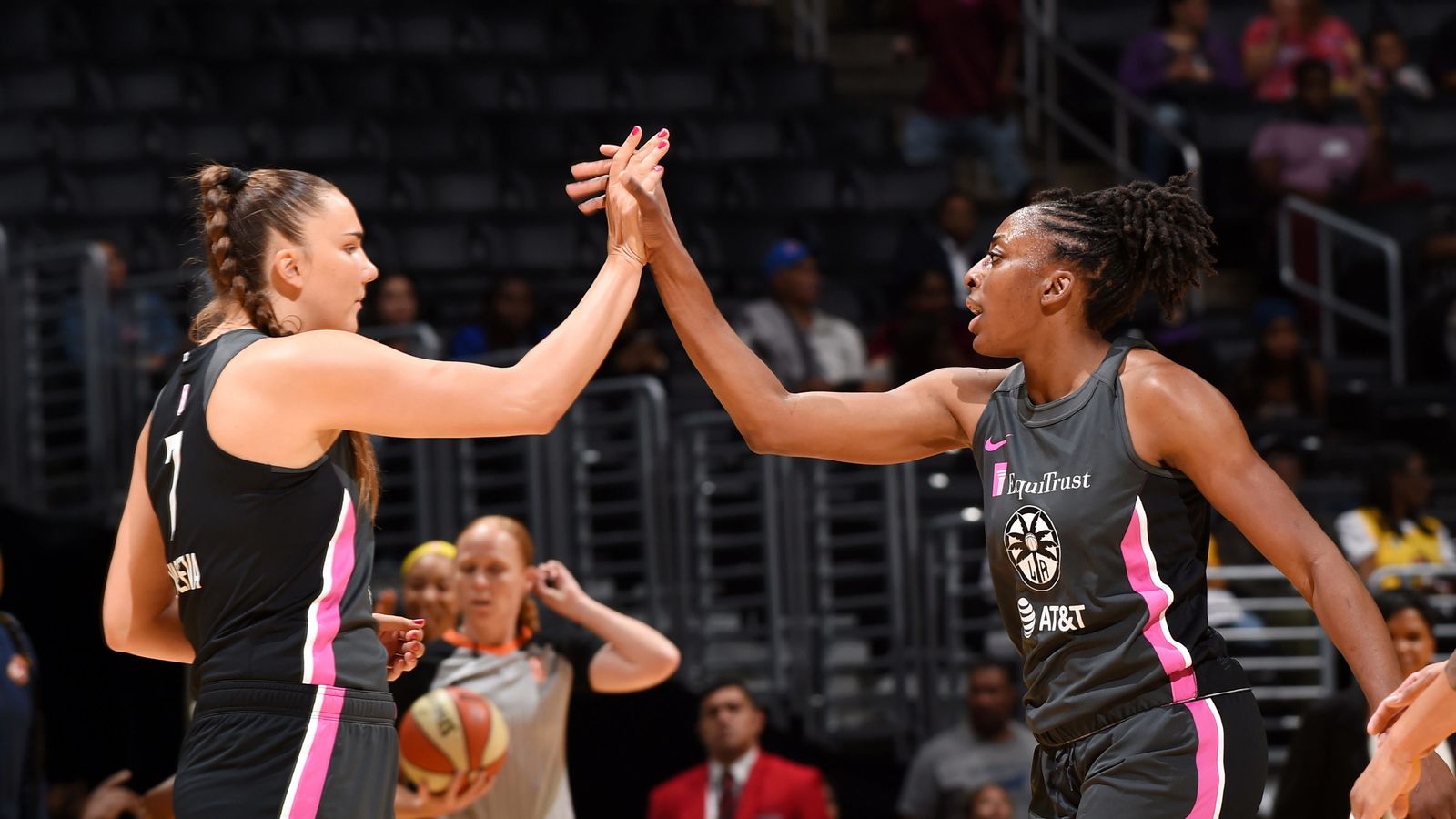 WNBA Fever 6598 Sparks NBA News Sky Sports