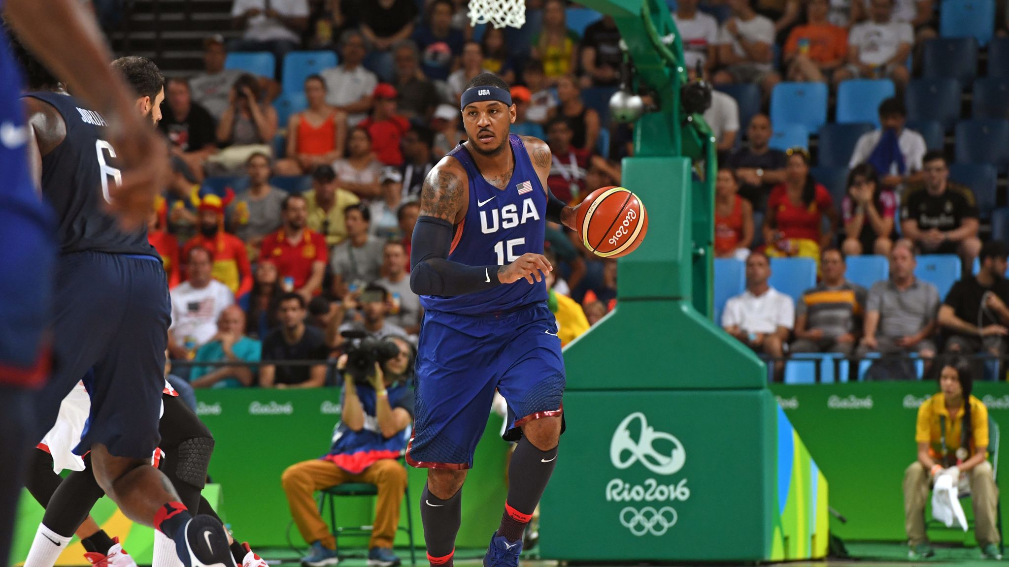 US savors World Cup berth; Carmelo Anthony named ambassador