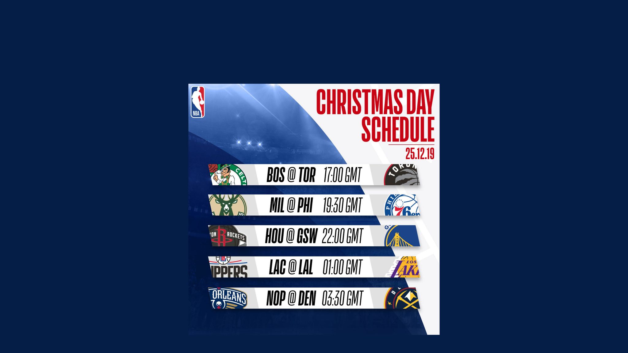 NBA releases 2019-20 regular season schedule | NBA News | Sky Sports