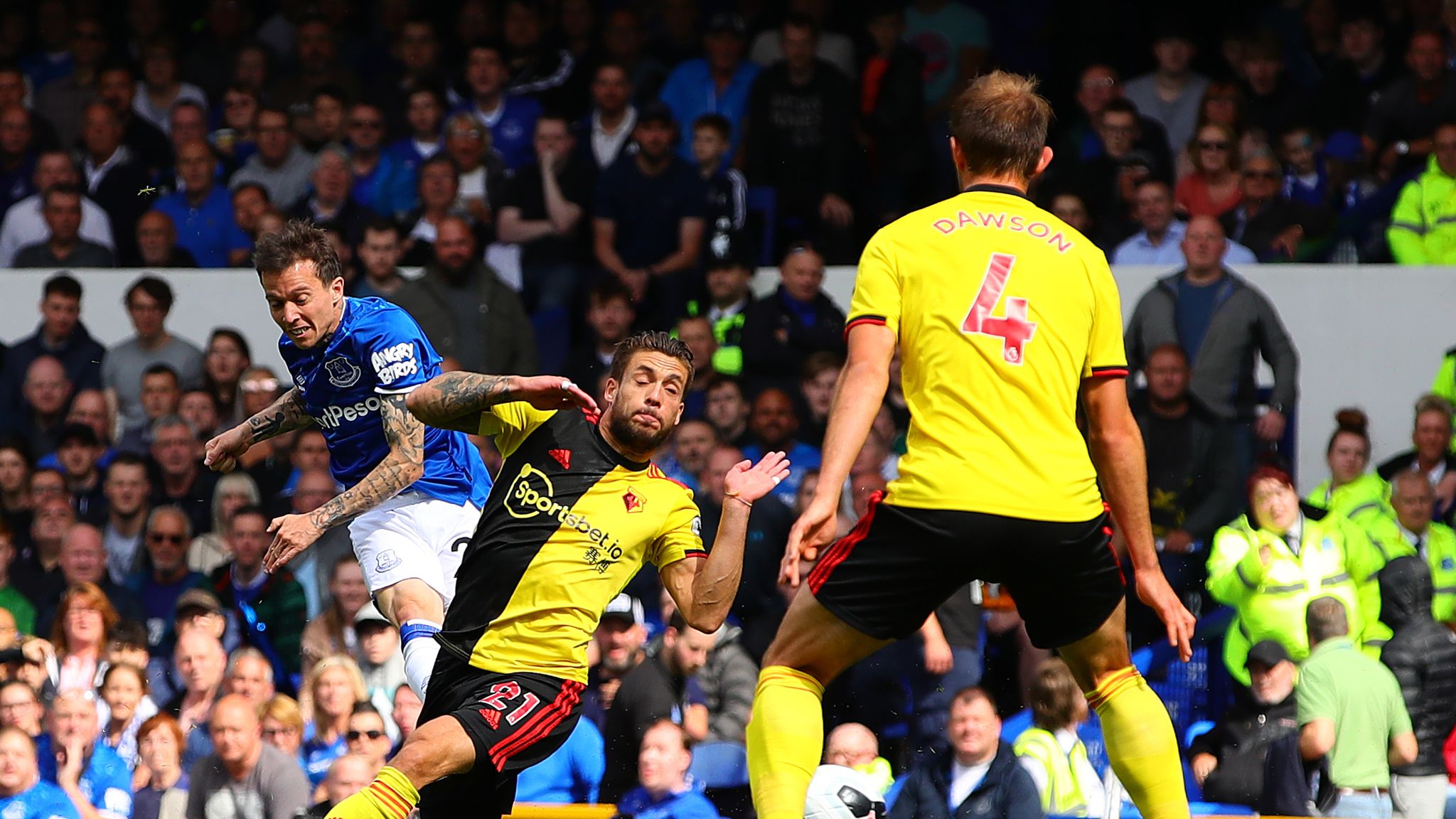 Everton 1 - 0 Watford - Match Report & Highlights