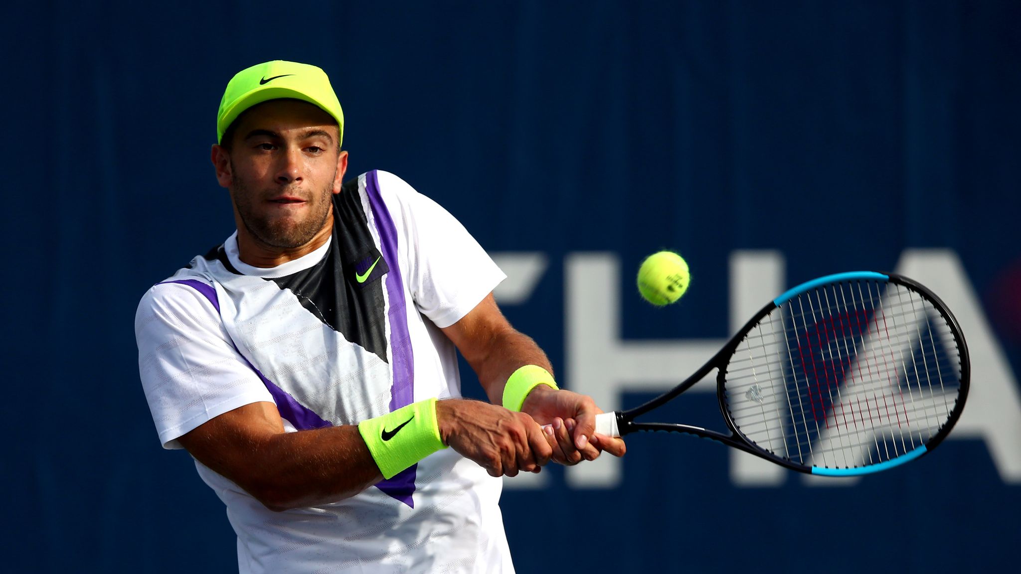 Borna Coric withdraws from US Open due to back strain Tennis News Sky Sports