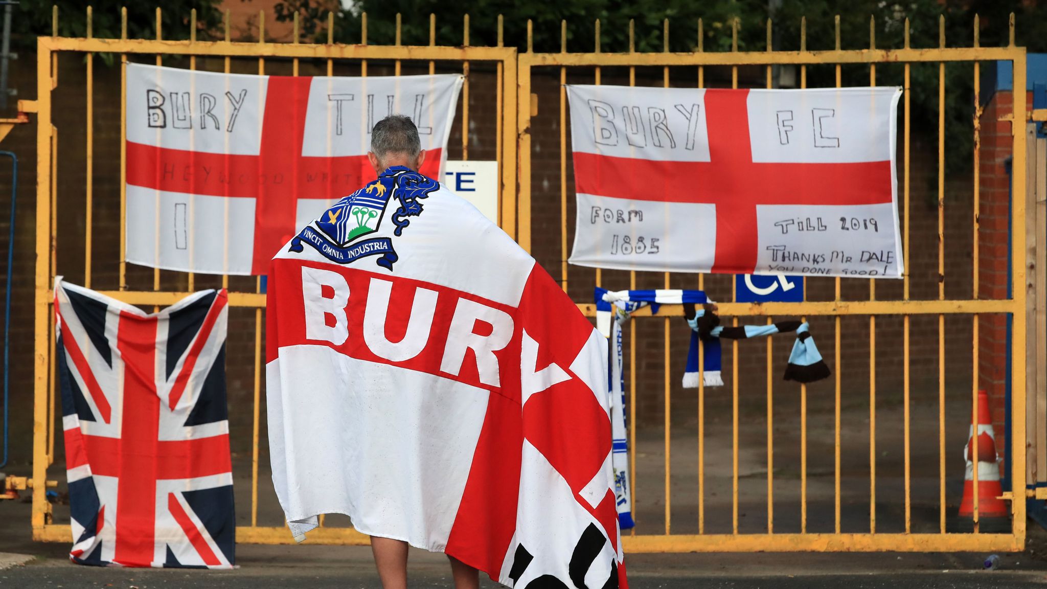 bury fc Gigg lane metal Street Sign 2 Sizes Available football ground