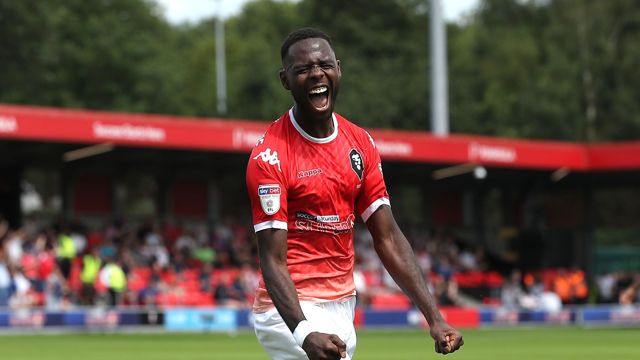 Salford 2-0 Stevenage: Dieseruvwe hits double as win first ever Football League game | Football News | Sky Sports