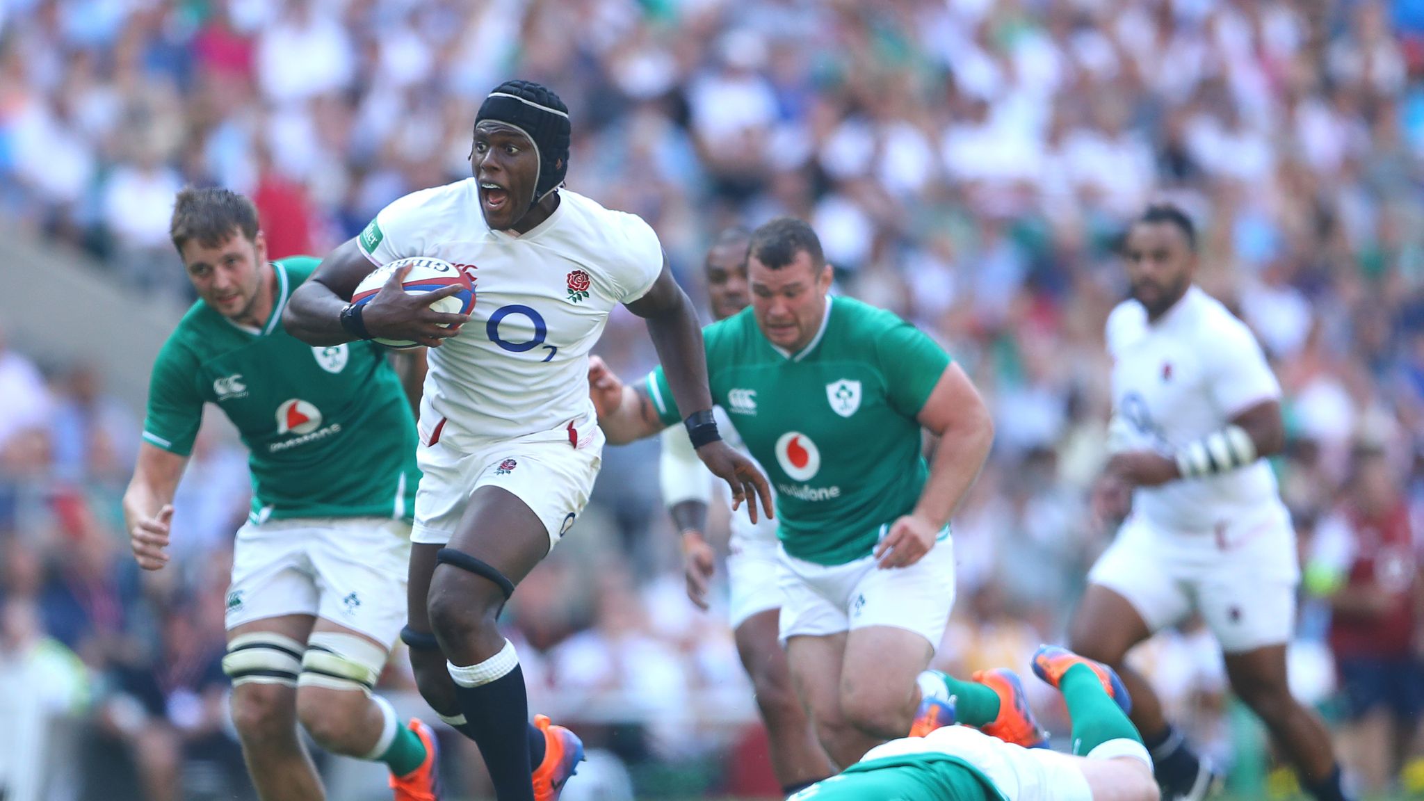 Maro Itoje on family, his England rugby teammates and Ralph Lauren