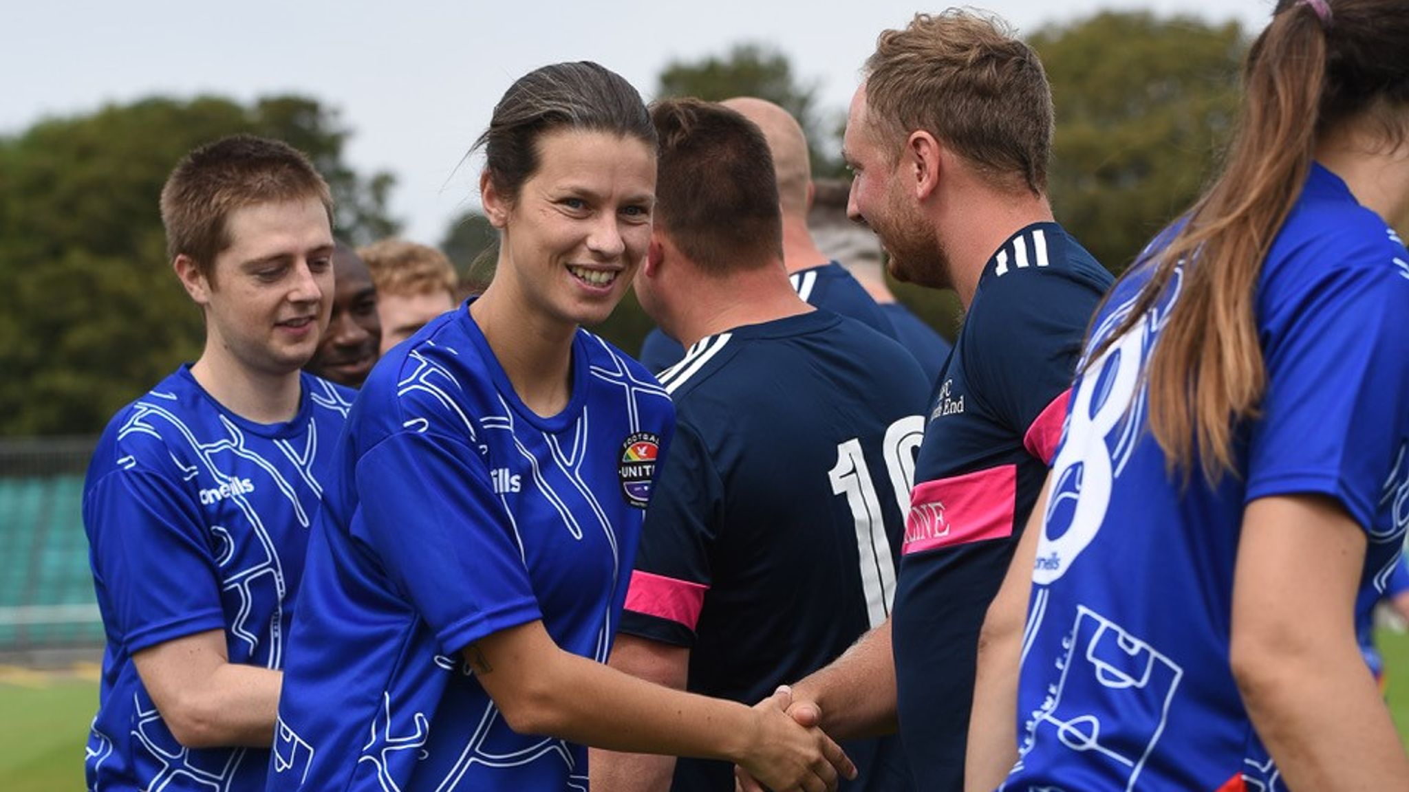 World's first: British football club goes 'full rainbow' - Outsports