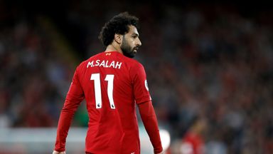 Mohamed Salah was on target for Liverpool in their win over Norwich