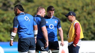 Flankers Underhill and Curry are both named in the back row to face Ireland