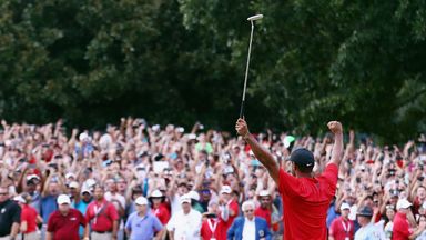 Tiger's memorable Masters