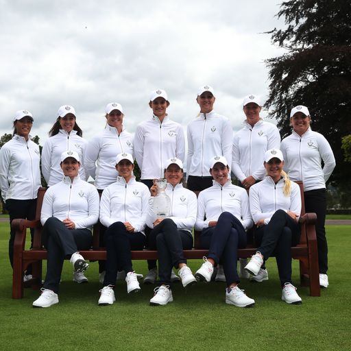 Team Europe confirmed for Gleneagles