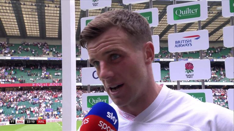 England captain George Ford reflects on his side's victory