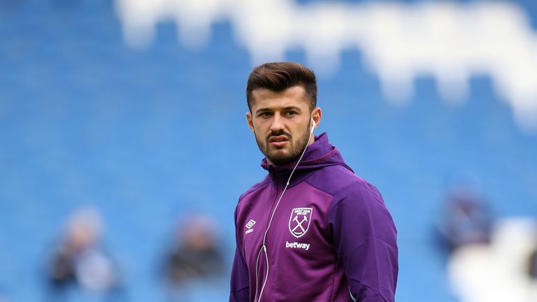 Albian Ajeti joined West Ham from Basel this summer