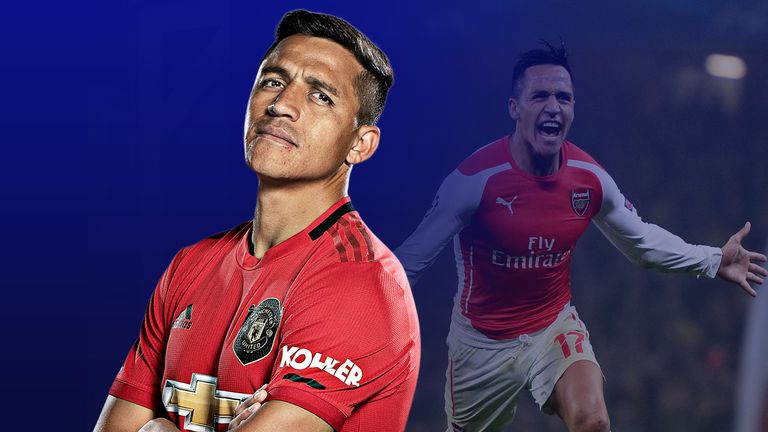 Alexis Sanchez could not recreate his Arsenal form at Manchester United