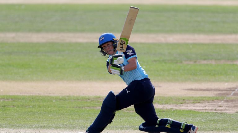 Alyssa Healy scored her first half-century of the KSL this season