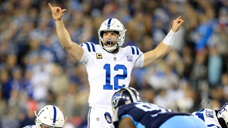 Luck was named Comeback Player of the Year last season, returning from a shoulder injury