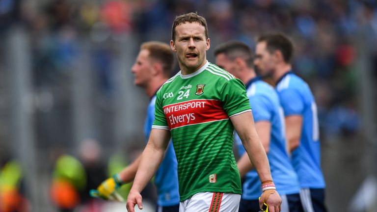 Moran played senior football with Mayo since 2004