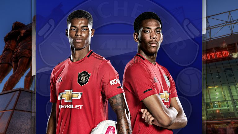 Anthony Martial and Marcus Rashford are leading Manchester United's frontline this season