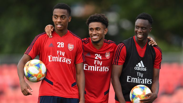 Joe Willock and Reiss Nelson have started both of Arsenal's first two Premier League games