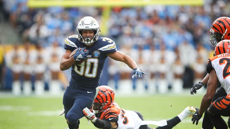 Austin Ekeler could be in line for more action with Gordon out of the lineup