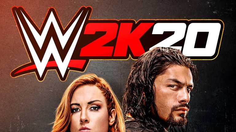 Becky Lynch and Roman Reigns will grace the cover of this year's WWE video game