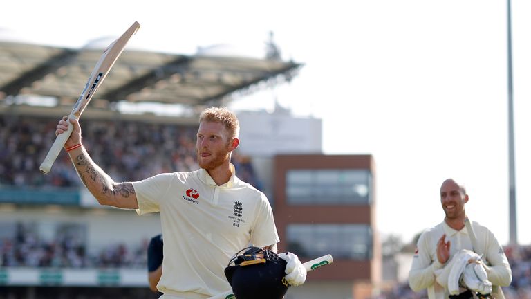 Ben Stokes celebrates England&#39;s win over Australia in third Ashes Test at Headingley