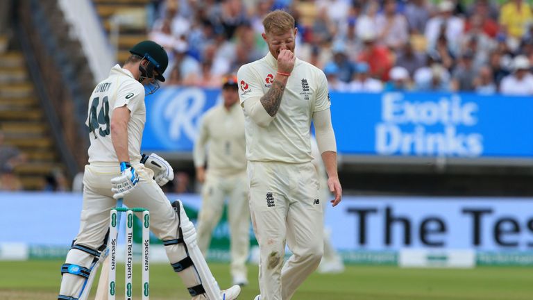 Ben Stokes in action for England against Australia