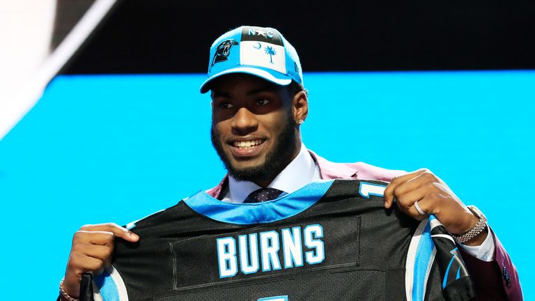 Brian Burns was Carolina's first-round selection in this year's NFL Draft