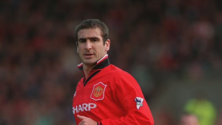 Eric Cantona hizo 143 apariciones para el Manchester United