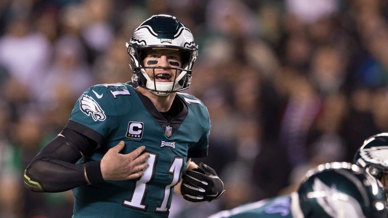 Carson Wentz will hope to return to his 2017 Pro Bowl level of play