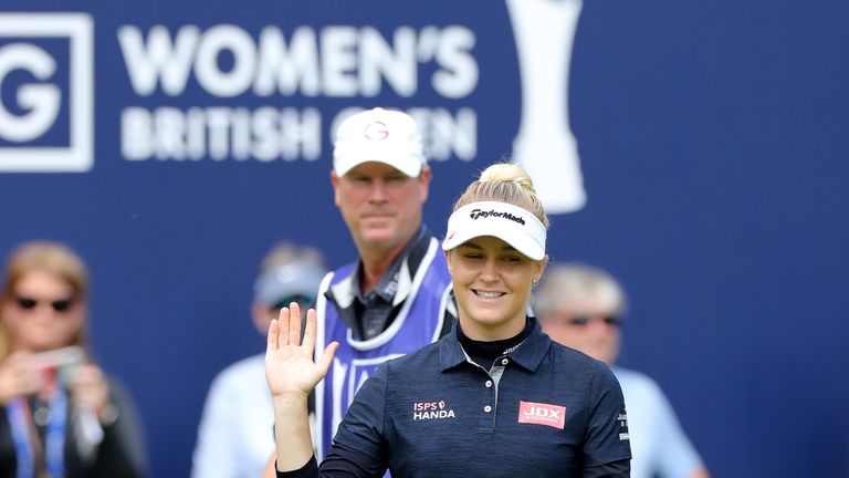 Charley Hull had excellent backing at her home club